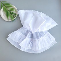 여아한복 속치마 허리 캉캉 명주 속치마