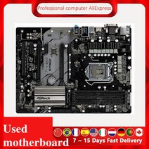 인텔 Z370 DDR4 LGA 1151 데스크탑 메인 보드 용 ASRock Pro4 마더, 한개옵션0