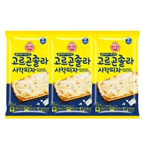 (냉동)[오뚜기]고르곤졸라 사각피자 88gx3개, 1세트
