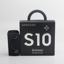 귀걸이형 블루투스이어폰 무선 골전도삼성 갤럭시 S8 s9 S10 스마트 폰 헤드폰 이어폰 EO-IG955 3.5mm 마, 02 Black add Black BOX