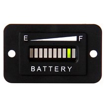 자동차 배터리 충전 레벨 표시기 12V 24V 36V 48V 72V LED 디지털 납 산성 셀 용량 모형 테스터, 한개옵션0