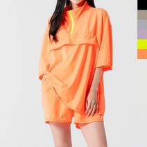 [모다온]GPP N620_N420_SET 여자쿨반팔반집업_쿨반바지세트#1397EA