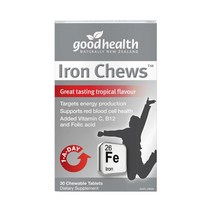Good Health 굿헬스 씹어먹는 철분 츄어블 30정