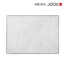 주방1번가 주코(JOOCO) 태망 석쇠 사각석쇠 그릴 철망 구이판 불판 스텐, 중 / 430x340mm (가로x세로)