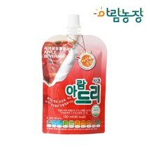 [아람농장] 아람드리 어린이 유아 음료 사과 즙 주스 100ml x 40개, 상세 설명 참조, 상세 설명 참조