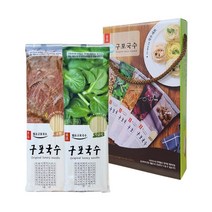 오색 구포국수2p(소면+시금치) 국수선물세트 답례품 사은품, 1310g, 1개