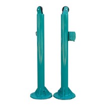 테니스지주(앙카고정식) NF-4401T, 흰색_선불-철재