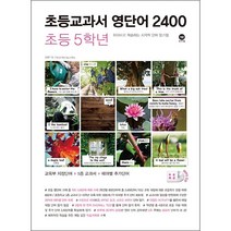 초등교과서 영단어 2400 5학년, 단품