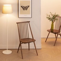 에보니아 프레 월넛 의자/최고급 호두나무 식탁의자, 단일옵션