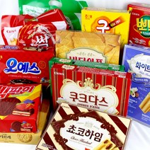 (균일가) 크라운 해태 과자 / 사무실간식, 쿠크다스(비엔나커피)