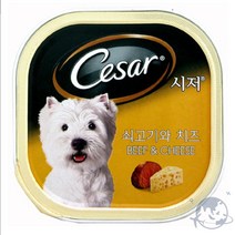 VEDANA 시저캔 쇠고기치즈 3개월강아지사료