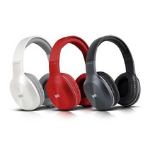 브리츠 W800BT Qplus 화이트 유무선 블루투스헤드폰
