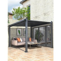 조립식정자 옥상인테리어 야외정자 코스트코파고라 가제보 조립식 파라고 원두막, 01. 높은 천장 2.9x2.7 PC 선샤인 패널 천장