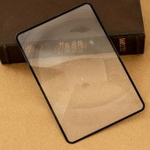 돋보기 확대경 책 휴대용 카드 사각, 돋보기GY004594, 1개