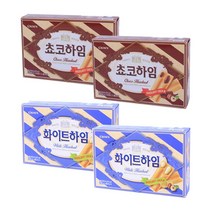 크라운 쵸코하임 142g x 2p + 화이트하임 142g x 2p 세트, 3세트