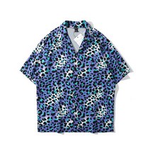 건달셔츠 남자 호랑이 레오파드 셔츠 화려한 이장우