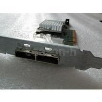 H200E 6 가바이트/초 SAS PCIe HBA 2 포트 Ext SFF8088 12DNW SAS2008 = 92008E JBOD, 한개옵션0