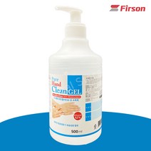 퍼슨 퓨어핸드크린겔 손소독제 500ml 에탄올62% 보습 대용량, 3개