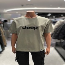 지프 JEEP 등 나침판 반팔티 JP8TSU101