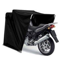 오토바이 주차 텐트 바이크반, 블랙 사이즈 대