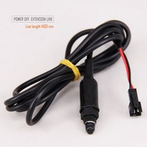 브레이크 림 패드 카본 로터 Goodtaste gt07 전기 스쿠터 디스크 피팅 성도 bettery 액세서리 왼쪽 유압 정전 전원 오일 자전거, 05 extension line