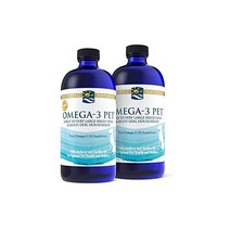 Nordic Naturals 노르딕 천연 오메가 3 애완동물 무향료 티스푼당 1518mg 2팩 총 32온스 EPA & DHA 함유 개용 생선기름 심장 피부 코트 관절 면역 건강 증