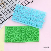 도자기공예 조각도구 초경량 도자기 엠보싱 금형 폴리머 클레이 스탬프 꽃 다이아몬드 인쇄 DIY 세라믹 질감 진흙 조각 케이크 모델링 도구, 56003