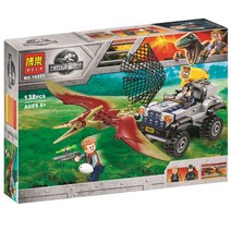 레고 호환 75939 쥬라기 월드 화석 공룡 탈출 실험실 75927 블록, 익룡의대추격