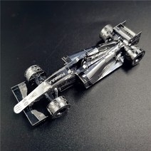 메탈 퍼즐 mmz model nanyuan 3d 금속 모델 키트 f1 레이싱 차량 조립, 없음