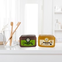 리치라이프 캐나다 꿀비누150g 히노끼비누 편백 식물성 클렌징, 꿀비누