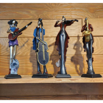 30cm 악기 연주자 장식 카페 거실 사무실 앤틱 인테리어소품 결혼 집들이선물, 색소폰 연주자