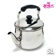 PFI433830퀸센스 인덕션겸용 3중바닥 주전자 5L 들통형 주전자 주방용품 스텐주전자 들통형주전자 일반주전자 물주전, 쿠팡 1