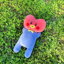 BT21 힐링라잉 쿠션 인형 애착베개 쇼파쿠션, 타타