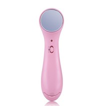 마사지기 피부 얼굴 관리기 홈케어 쿨링 미용기기 여성 안티 링클 화이트닝 이온 페이스 마사지 스킨 케어 페이셜 클리너 뷰티 전자 이온 삼투압, 분홍색