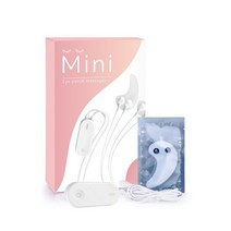 미세 전류 RF 마사지 아이 마스크 다크서클 아이링클 케어기, 하얀
