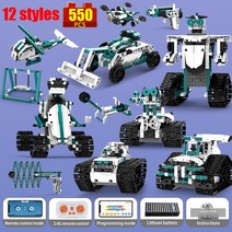 KeeYee 테크니컬 지능형 로봇 스타헌트 블록 K96152 스타헌트 메카 앱 원격 제어 브릭 프로그램 완구, 04 550pcs no box