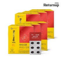 씨제이 리턴업 아이시안 루테인+오메가3 6박스(6개월), 상세 설명 참조, 단일옵션