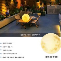 대형 달 조명 테라스 방수 카페 보름달 모형 램프 로맨틱 달조명 인테리어, 밝은달20cm플러그인