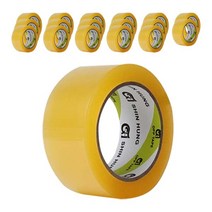 신흥테이프 경포장 박스테이프 투명 80m, 54개