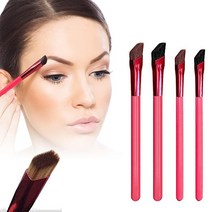 다기능 눈썹 브러시 4D 헤어 스트로크 초박형 앵글 아이 브로우 4개 스탬프 메이크업 전문 헤어라인 Cherioll, 4pcs