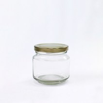 아트웨어 쨈병 250ml 고추장통 된장병 보관유리병, 1개