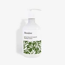 보나쥬르 비건 티트리 바디로션 피부 등드름 진정케어 300ml