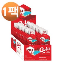 GU Energy 콜라 미 해피 오리지널 스포츠 뉴트리션 에너지 젤 24개입, 1팩