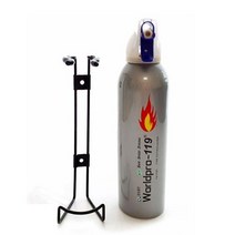 월드프로 119 휴대용 웰빙 소화용구 스프레이 소화기 에어로졸 가정 차량용 등산 캠핑 식당 비치용, 1개