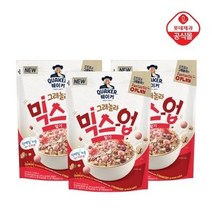 퀘이커 그래놀라 믹스업 딸기시리얼350gx3봉