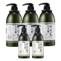 더블모 어성초샴푸 5종 세트 1000ml x 3 + 미스트 모발팩 샴푸300ml 중 2개 한방 두피 대용량, 더블모 어성초 샴푸 1000ml x 3개, 모발팩 300ml+모발팩 300ml