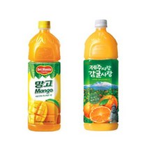 델몬트 감귤 1.5Lx6개+망고 1.5Lx6개, 12개, 1.5L