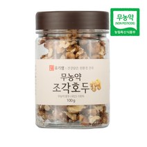 삼시세끼연구소 국산 무농약 조각 호두 분태 반태 조각호두살 100g, 1개