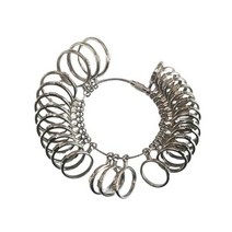 반지 호수 링 게이지 사이즈 재기 측정 줄자, 옵션명, 단품