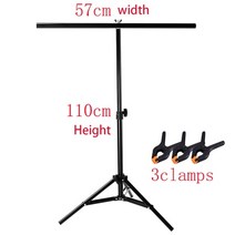 크로마키 스튜디오 촬영 배경 사진 스탠드 사진 스튜디오 지원 큰 홀더 사진 스탠드 또는, 57wx110hcm